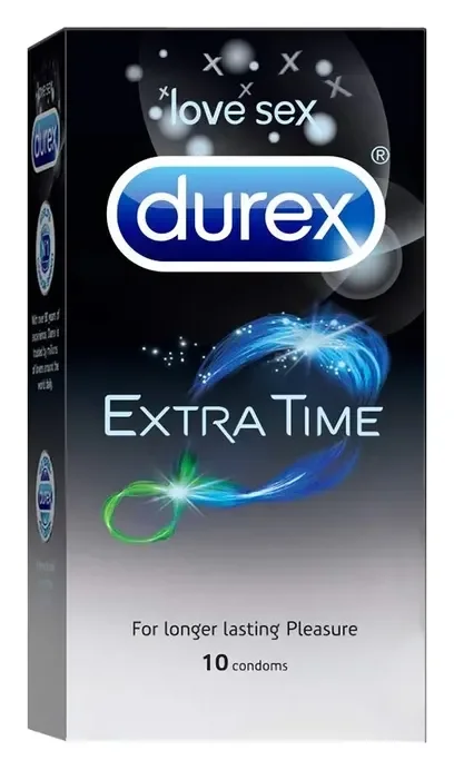 Durex Extra Time - 10 Condoms