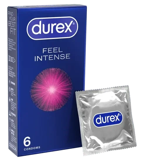 Durex Intense Condoms 6 pack
