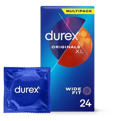 Durex Originals Wide Fit Condoms 24 pack