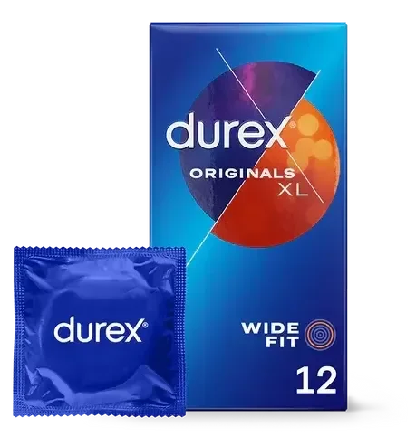 Durex Originals Wide Fit Condoms 12 pack