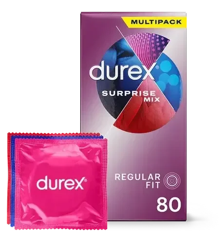 Durex Surprise Me Condoms 80 pack