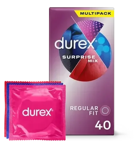 Durex Surprise Me Condoms 40 pack